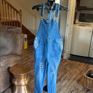 Blue Denim Overalls size small